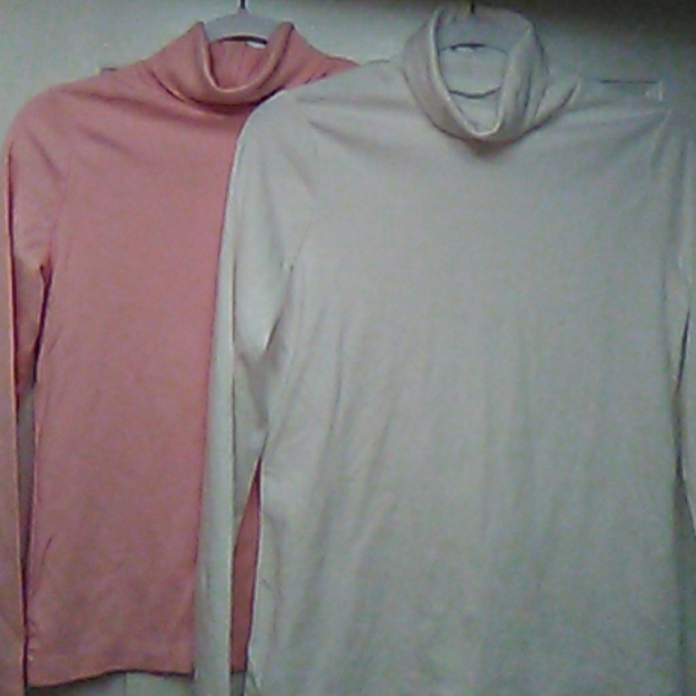 (2) Bundle of Land's End turtlenecks